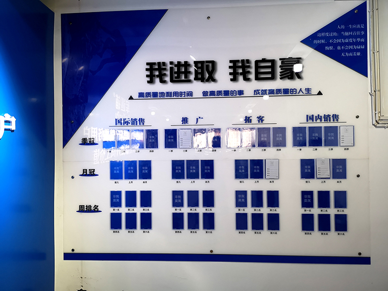郑州标识牌厂家分享：浅谈企业文化墙